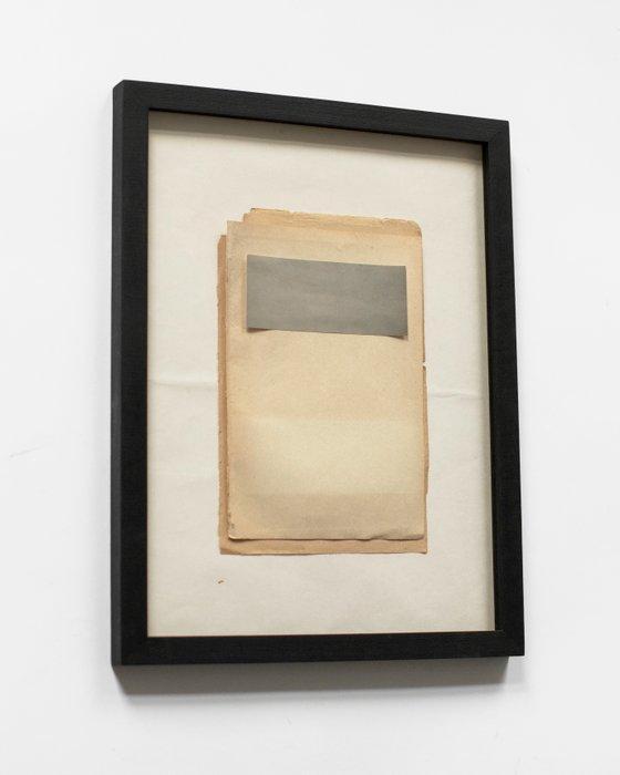 Anna Khavro - Letter to an old friend / 3 - Unique collage, Antiek en Kunst, Kunst | Designobjecten