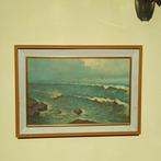 Carmine Acceso (XX) - Marina, Antiek en Kunst, Kunst | Schilderijen | Klassiek