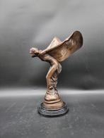Beeld, Spirit of Ecstasy - 38 cm - Brons, Marmer, Antiek en Kunst, Kunst | Designobjecten