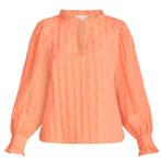 -25% Maicazz  Maicazz Iva blouse-apricot  maat XL, Verzenden, Nieuw, Oranje