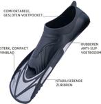 Atlantis Marlin - Zwemvliezen - Volwassenen - Zilver/Zwart -, Ophalen of Verzenden, Zo goed als nieuw