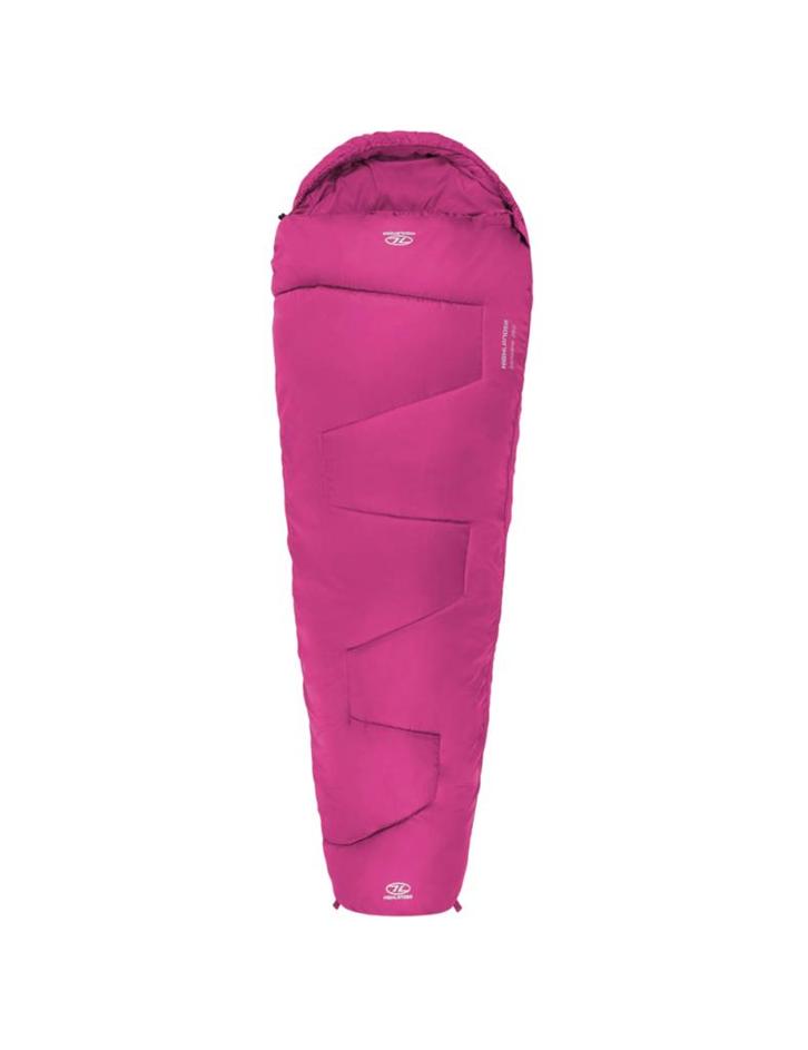 Highlander mummyslaapzak Sleepline 250 Mummy Pink 5°C - Roz, Caravans en Kamperen, Slaapzakken, Nieuw, Verzenden