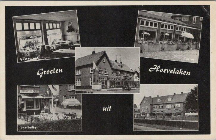 HOEVELAKEN - Meerluik Groeten uit Hoevelaken, Verzamelen, Ansichtkaarten | Nederland, Verzenden