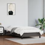 vidaXL Bedframe kunstleer grijs 80x200 cm, Overige materialen, Eenpersoons, Verzenden, Nieuw