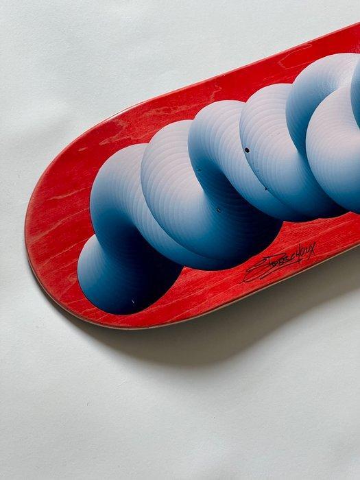 Sébastien PRESCHOUX (1974) - Skateboard Signed · No Reserve, Antiek en Kunst, Kunst | Designobjecten