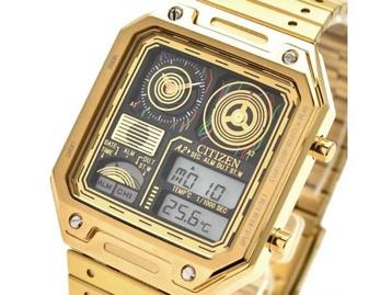 Veiling - Citizen C-3PO Star Wars JG2123-59E Analog Gold Ton beschikbaar voor biedingen