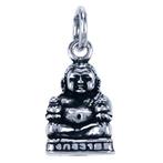 Zilveren Hotei ketting hanger - geldbuidel, Verzenden, Nieuw