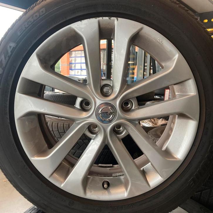 Nissan Juke | 17 inch velgenset band + velg | 1025-43, Auto-onderdelen, Banden en Velgen, 17 inch, 215 mm, Gebruikt, Banden en Velgen