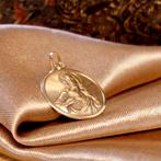 18 Krt. Gouden hanger van Christus op een munt, Ophalen of Verzenden, Gebruikt, Goud, Overige merken