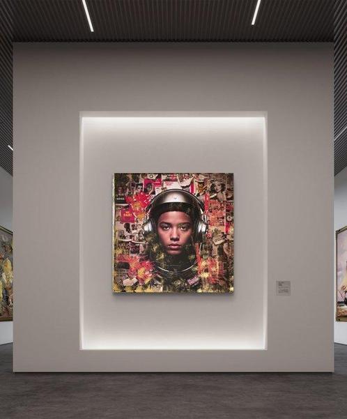 Nicole Lubbers - Bassline Baby XL, Antiek en Kunst, Kunst | Schilderijen | Modern