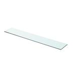 vidaXL Wandschap transparant 70x12 cm glas, Huis en Inrichting, Woonaccessoires | Wandplanken en Boekenplanken, Verzenden, Nieuw