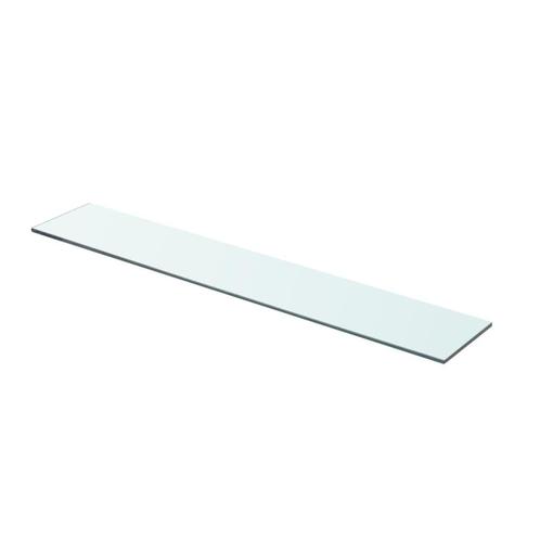 vidaXL Wandschap transparant 70x12 cm glas, Huis en Inrichting, Woonaccessoires | Wandplanken en Boekenplanken, Nieuw, Verzenden