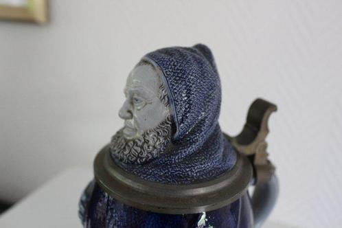 Merckelbach & Wick. - Kruik - Steengoed - Bierpul Monnik,, Antiek en Kunst, Antiek | Glas en Kristal