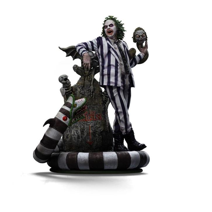 Beetlejuice Art Scale Statue 1/10 Beetlejuice 19 cm, Verzamelen, Film en Tv, Nieuw, Ophalen of Verzenden