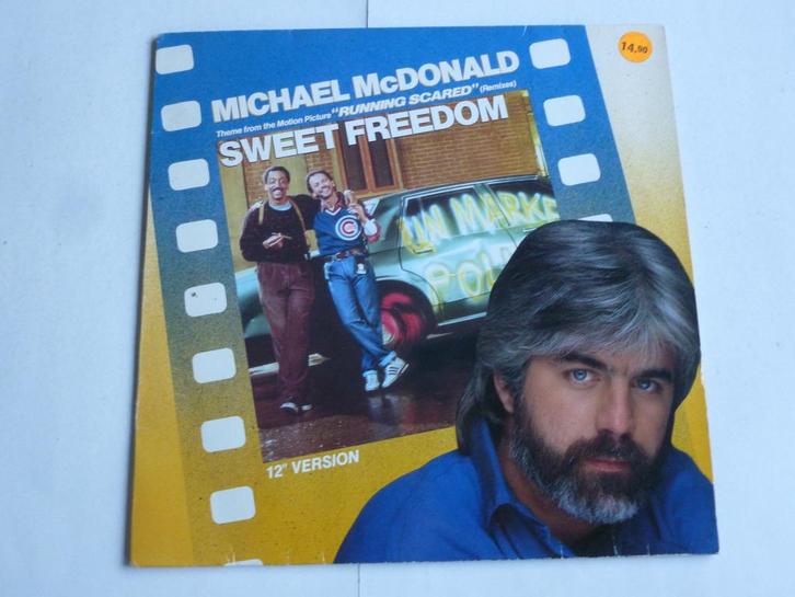 Michael McDonald - Sweet Freedom (Maxi Single), Cd's en Dvd's, Vinyl | Pop, Zo goed als nieuw, Verzenden