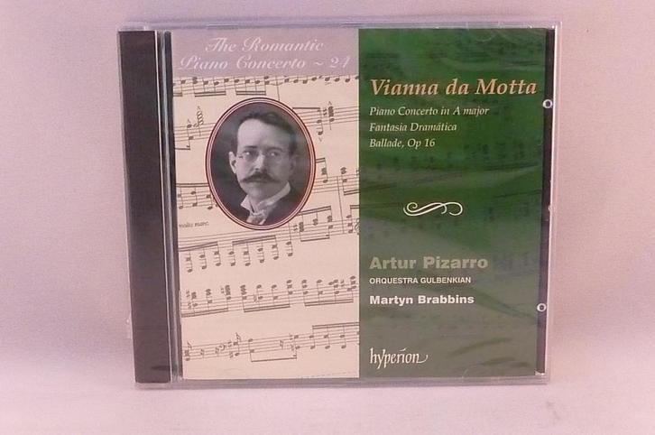 Vianna da Motta - Piano concerto / Artur Pizarro (nieuw), Cd's en Dvd's, Cd's | Klassiek, Zo goed als nieuw, Verzenden