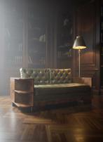 Sofa - Hout, Messing, Textiel, Antiek en Kunst