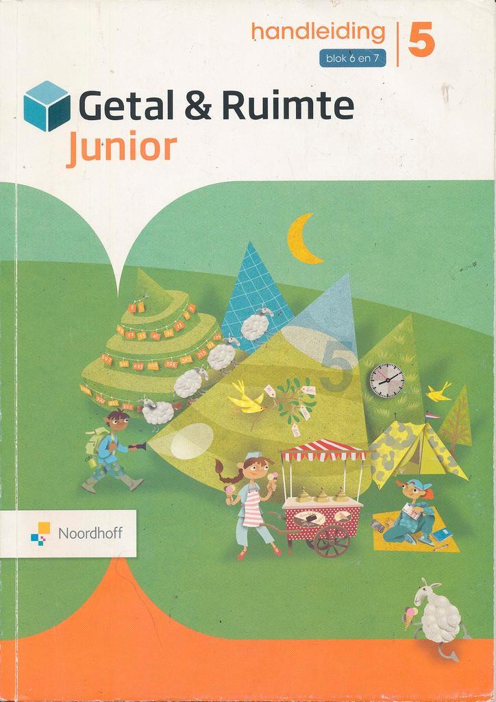 Getal en Ruimte Junior Handleiding blok 6 en 7 groep 5, Boeken, Schoolboeken, Nieuw, Verzenden