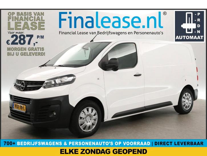 Opel Vivaro 2.0 CDTI L2H1 Automaat 3-Zits 360° Cam Carplay, Auto's, Bestelauto's, Lease, Automaat, Diesel, Wit, Opel, Verzenden