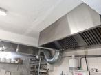 RVS afzuigkap met motor geurfiltersysteem VEILING restaurant, Gebruikt, Overige typen