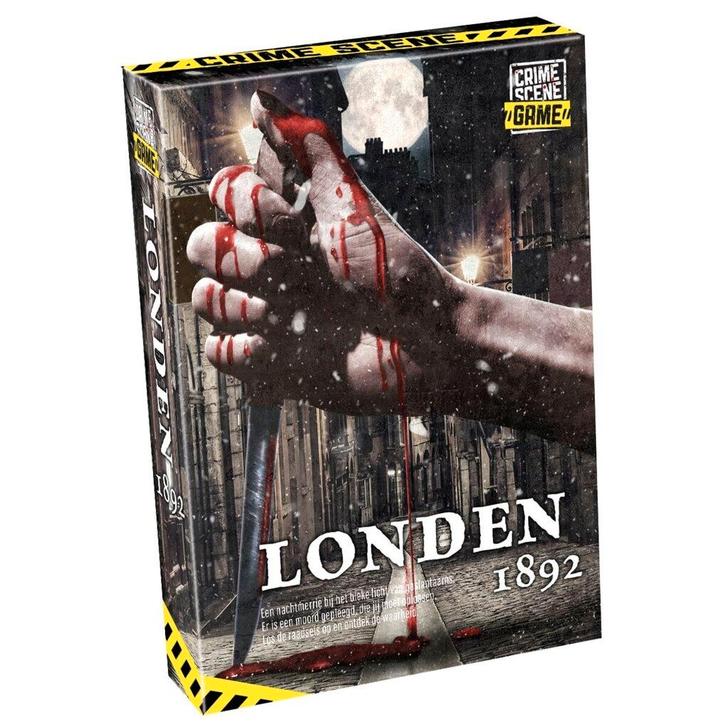 Crime Scene Game Londen 1892 Spel, Hobby en Vrije tijd, Gezelschapsspellen | Bordspellen, Nieuw, Verzenden