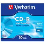 Verbatim CD-R High Capacity discs in Jewel Case -, Nieuw, Ophalen of Verzenden