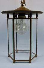 Amsterdamse School - Lamp - Messing - Origineel - geslepen