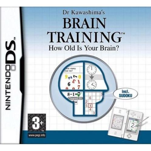Brain Age: Train Your Brain in Minutes a Day! (DS) 3DS, Spelcomputers en Games, Games | Nintendo DS, 3 spelers of meer, Zo goed als nieuw