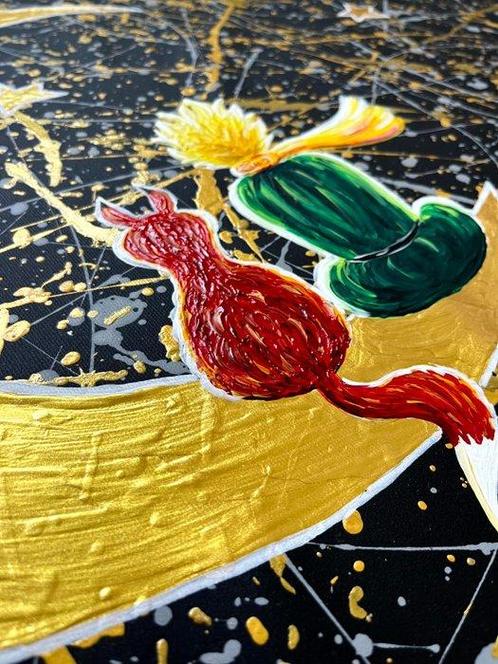 Maria Gubicekova (Maia) - Little Prince on the Moon, N.8 -, Antiek en Kunst, Kunst | Schilderijen | Modern