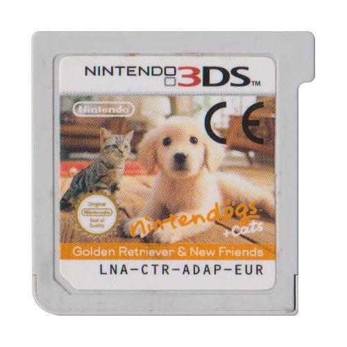 3DS Nintendogs + Cats: Golden Retriever & New Friends, Spelcomputers en Games, Games | Nintendo 2DS en 3DS, Zo goed als nieuw