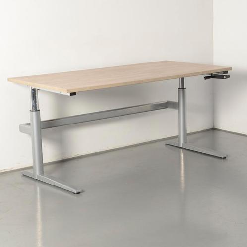 Solidesk bureau , bladkleur naar keuze , 160 x 80 cm, hoogte, Huis en Inrichting, Bureaus, Ophalen of Verzenden