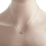 Ketting met hanger - 10 kt. Witgoud, EXCLUSIEVE 10K Witgoud