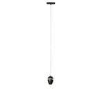 Moderne hanglamp zwart voor railsysteem 1-fase incl. LED -, Huis en Inrichting, Lampen | Spots, Nieuw, Modern