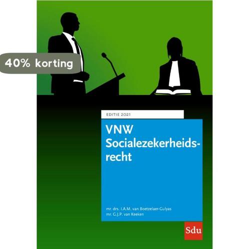 VNW Socialezekerheidsrecht 2021 / Educatieve, Boeken, Wetenschap, Gelezen, Verzenden