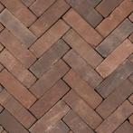 Gebakken UDF60 Aerdt bruin rood bezand Getrommeld, Tuin en Terras, Ophalen of Verzenden, Nieuw, Keramiek, Klinkers