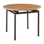 Eetkamerset Hemnes en Elsern 5-delig eikenkleurig en beige [, Verzenden, Nieuw