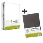 Textielpakket Frans bed - 1 hoeslaken en 1 molton - rechts -, Huis en Inrichting, Eenpersoons, Verzenden, Nieuw, Wit