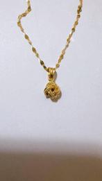 Zonder Minimumprijs - Ketting met hanger - 18 karaat Geel, Sieraden, Tassen en Uiterlijk, Antieke sieraden