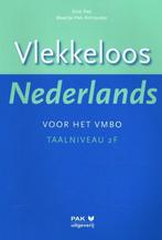 9789077018217 Vlekkeloos Nederlands voor het vmbo Taalniv..., Boeken, Schoolboeken, Nieuw, Dick Pak, Verzenden