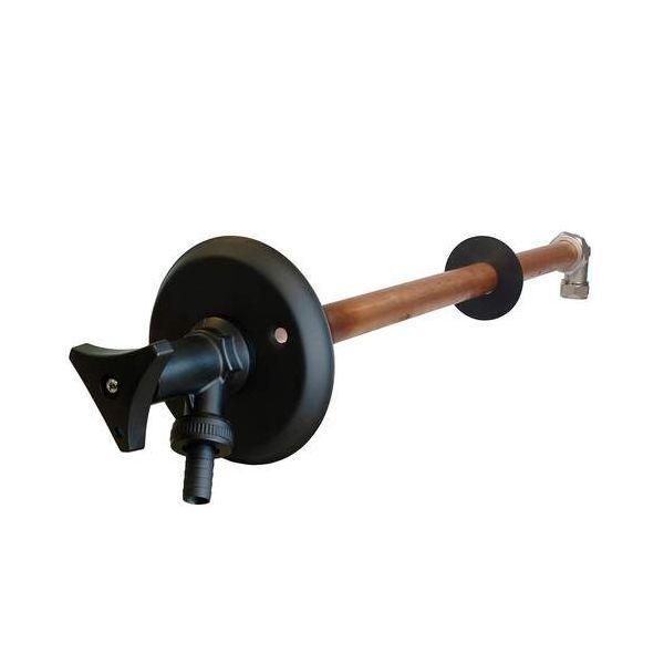 Comfort vorstvrije buitenkraan - 15 x 3/4 - mat zwart, Doe-het-zelf en Verbouw, Verwarming en Radiatoren, Verzenden