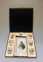 Limoges France - Liqueur set (7) – Napoleon – Fine, Antiek en Kunst, Antiek | Glas en Kristal