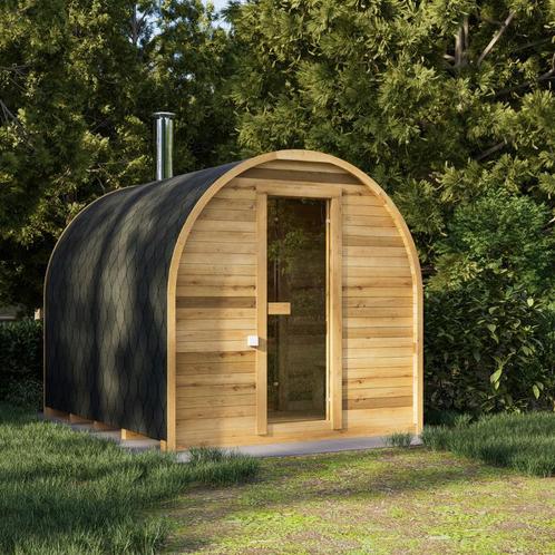 Luxe Wellness in Eigen Tuin | Ontspannen in Buitensauna, Sport en Fitness, Sauna, Fins of Traditioneel, Nieuw, Complete sauna