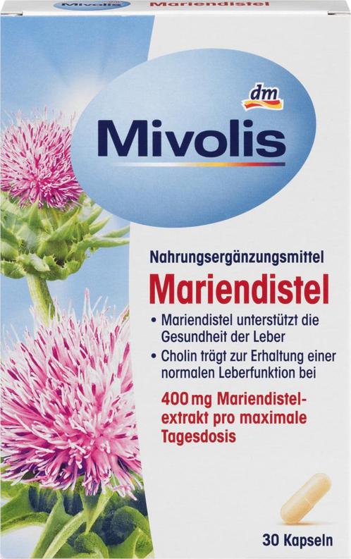 Mivolis mariadistel voedingssupplement, 30 capsules, Diversen, Verpleegmiddelen, Verzenden