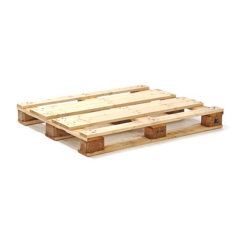 Gebruikte houten pallets 4-weg, Zakelijke goederen, Machines en Bouw | Heftrucks en Intern transport, Ophalen of Verzenden