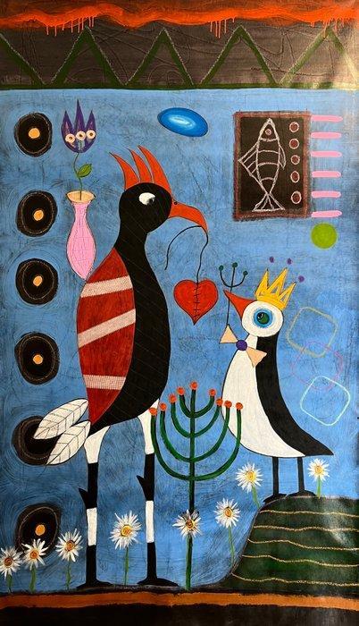 V. Cox - Love at First Sight III - XXL · No Reserve, Antiek en Kunst, Kunst | Schilderijen | Modern