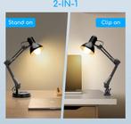 Aigostar 13AT0 - Bureaulamp - Verstelbaar - E27 - 1x40 watt, Huis en Inrichting, Lampen | Tafellampen, Verzenden, Zo goed als nieuw