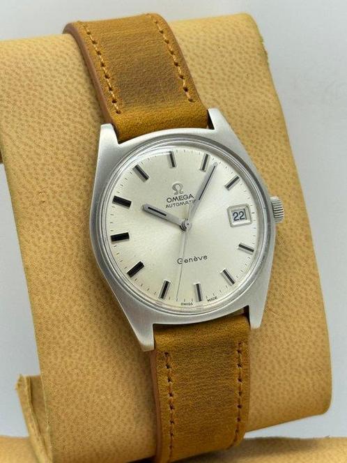Omega - Geneve Automatic Date Cal.565 - Zonder Minimumprijs, Sieraden, Tassen en Uiterlijk, Horloges | Heren