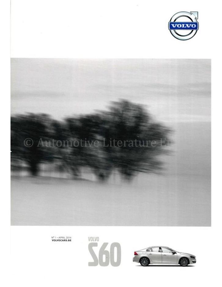 2015 VOLVO S60 BROCHURE NEDERLANDS, Boeken, Auto's | Folders en Tijdschriften, Volvo