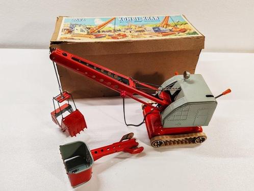 MFZ - Martin Fuchs - Blikken speelgoed - Tin Toy Kombi-Kran, Antiek en Kunst, Antiek | Speelgoed