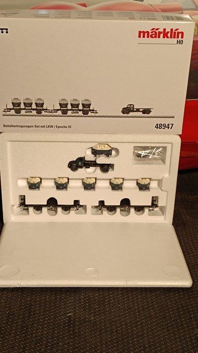 Märklin H0 - 48947 - Modeltrein goederenwagonset (1), Hobby en Vrije tijd, Modeltreinen | H0